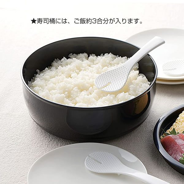 楽天市場】手巻き寿司 5点セット（寿司桶・盛り付けプレート・しゃもじ