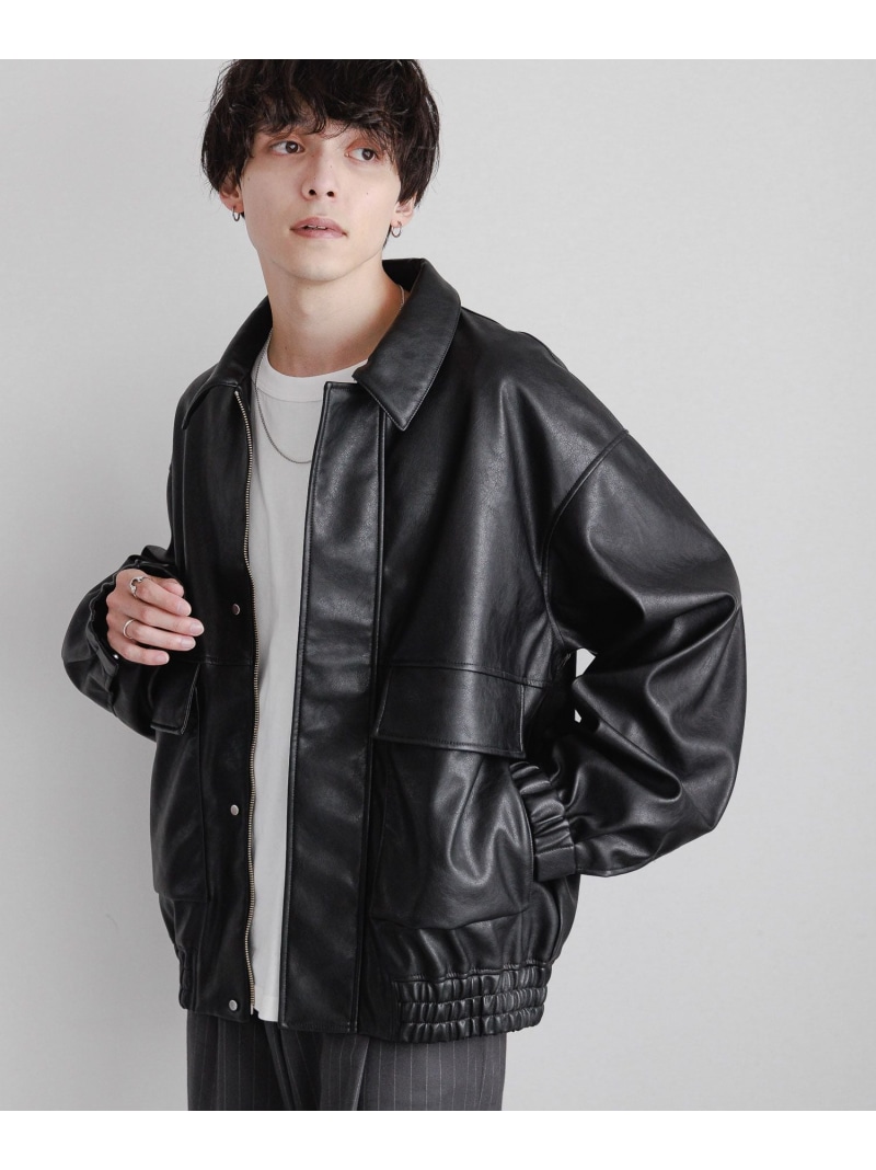 楽天市場】【SALE／30%OFF】シンセティックレザートラックジャケット