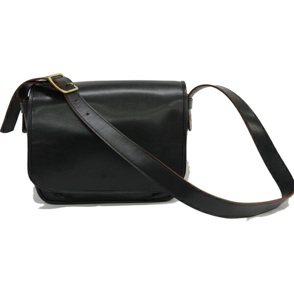 楽天市場】Y'2 LEATHER ワイツーレザー メールバック ブラック BG-10-S