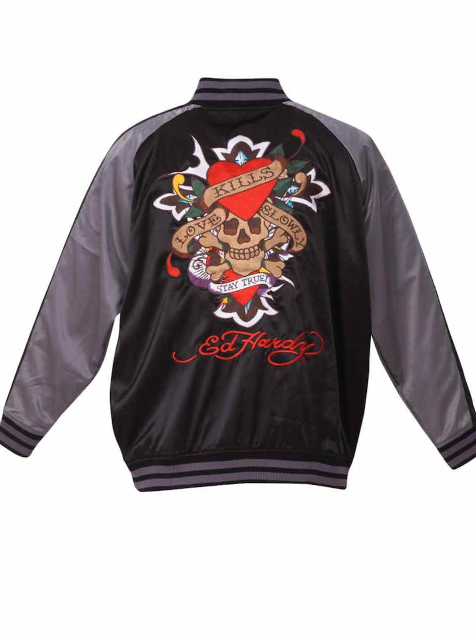 楽天市場】スカジャン ED HARDY 大きいサイズ メンズ エドハーディ