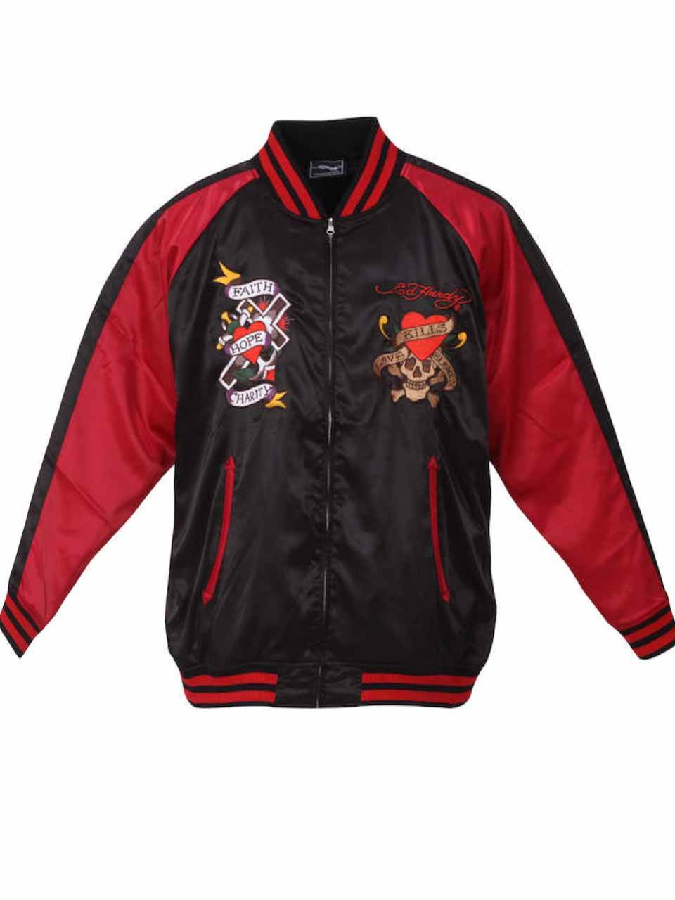 楽天市場】スカジャン ED HARDY 大きいサイズ メンズ エドハーディ