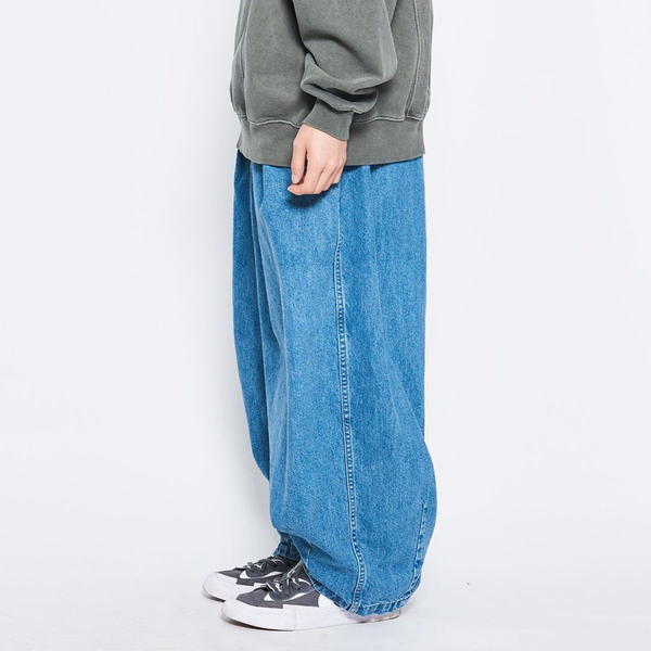 楽天市場】【LINE追加で500円OFF】ANGLAN Stone Vintage Denim Balloon