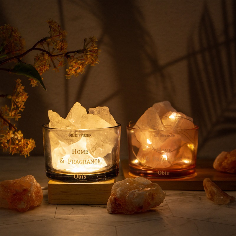 楽天市場】ストーンディフューザー アロマストーン 天然石 グラス