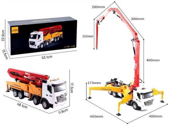 楽天市場】Huina Toys 1381 1/18 2.4GHz 11Ch RTR ウルトラロング