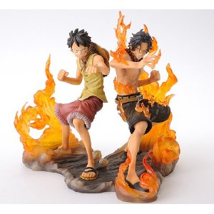 楽天市場】ONE PIECE ワンピース DXフィギュア BROTHERHOOD ルフィ