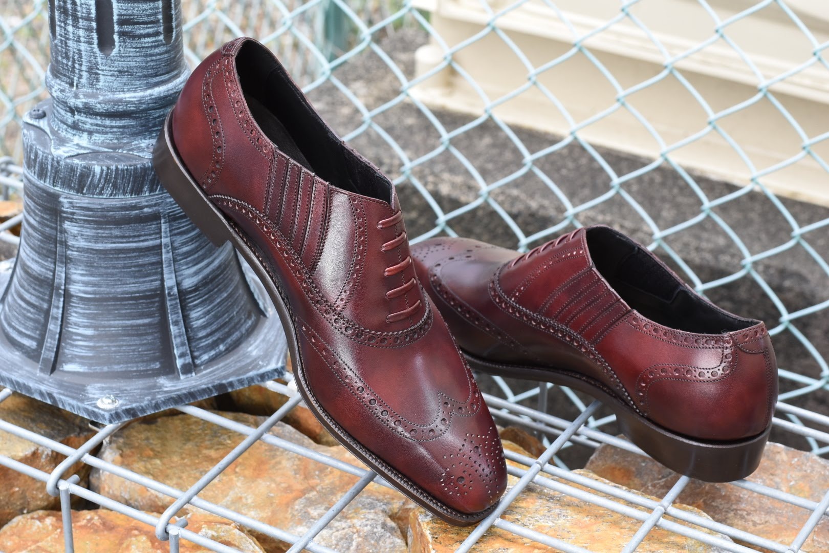 楽天市場】【今月のおススメ】RR チゼルトゥ フルブローグ レイジー