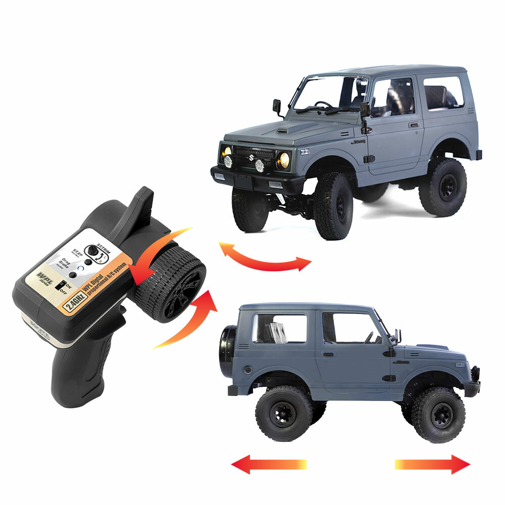 楽天市場】WPL JAPAN ラジコン スズキ ジムニー(JA11) 1/10 アウトドア