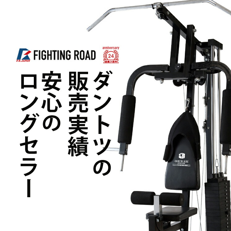 楽天市場】ファイティングロード DXホームジム100 トレーニングマシン