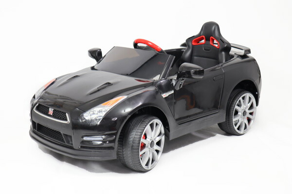 楽天市場】電動乗用カー nissanGTR NISSAN GT-R 正規ライセンス 乗用