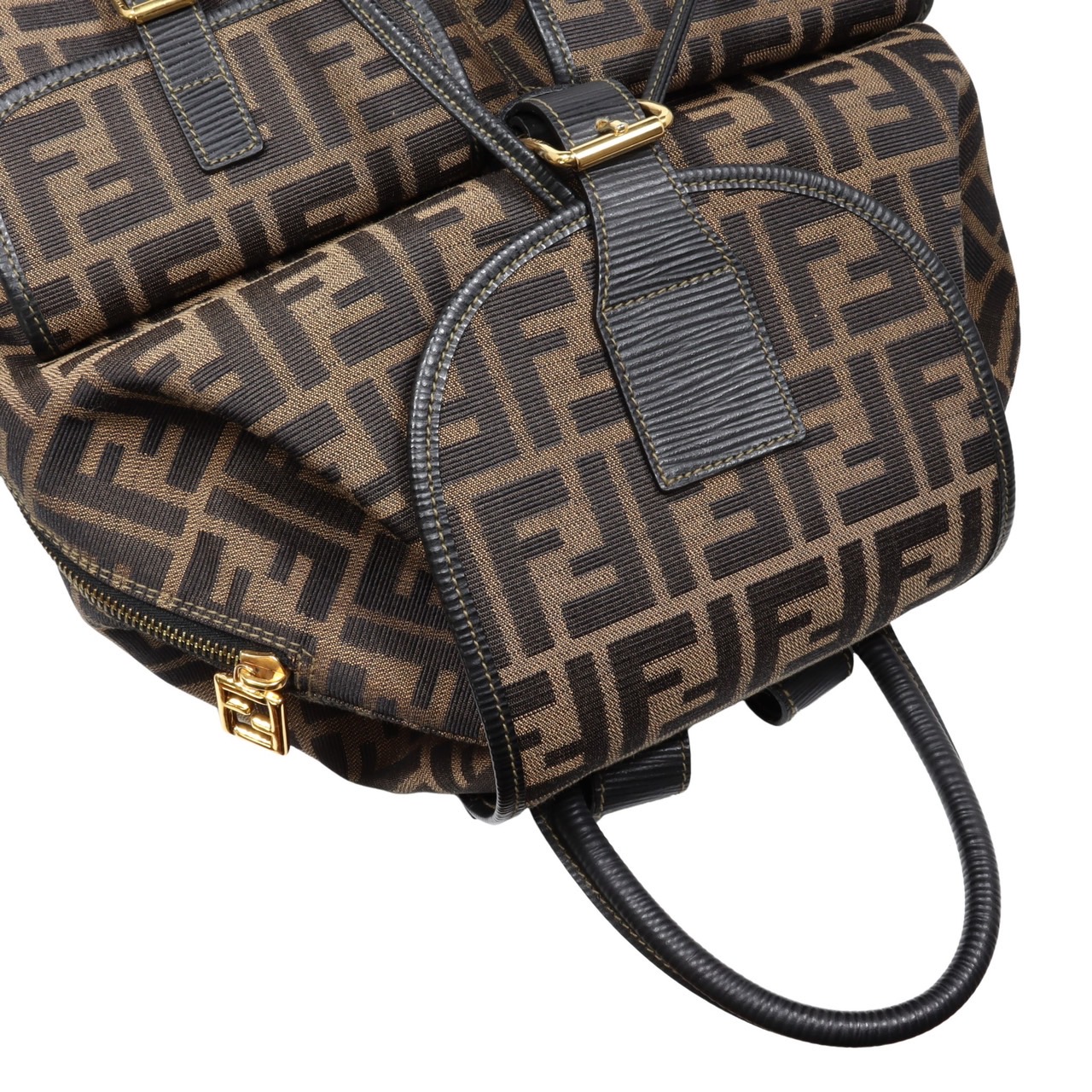 楽天市場】FENDI フェンディ ズッカ バッグパック ロゴ 総柄