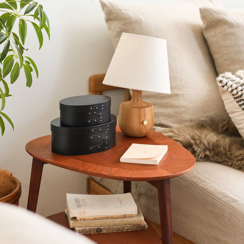 楽天市場】シェーカーボックス SSサイズ オーバル 楕円 収納 ボックス