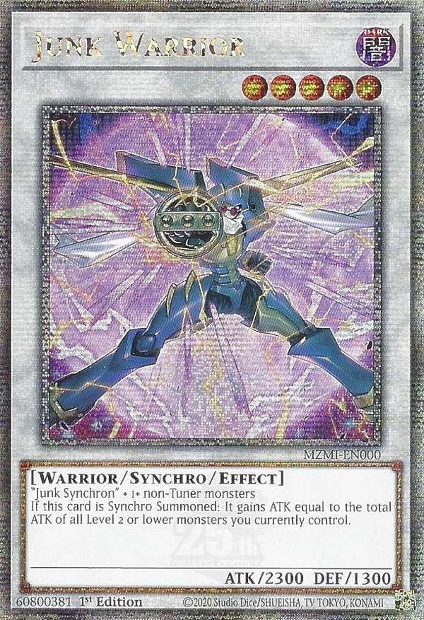 楽天市場】遊戯王 MZMI-EN000 ジャンク・ウォリアー Junk Warrior