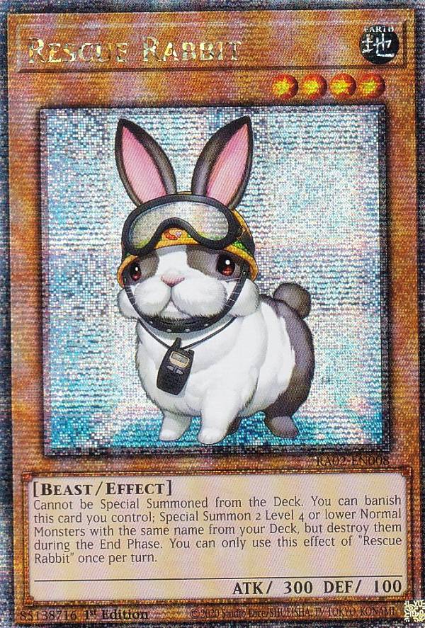 楽天市場】遊戯王 RA02-EN008 レスキューラビット Rescue Rabbit (英語