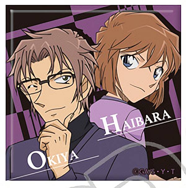 楽天市場】【沖矢昴＆灰原哀】 名探偵コナン キャラバッジコレクション