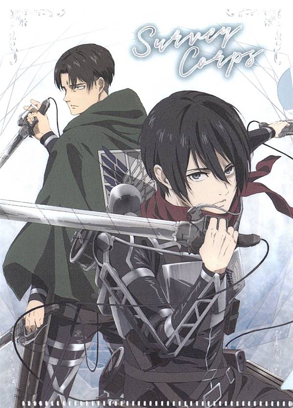 楽天市場】【13.リヴァイ＆ミカサ/silver colps (うら：3アニメシーン