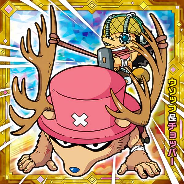 楽天市場】【SW4-20.ウソップ＆チョッパー (SR スーパーレア) 】 にふ