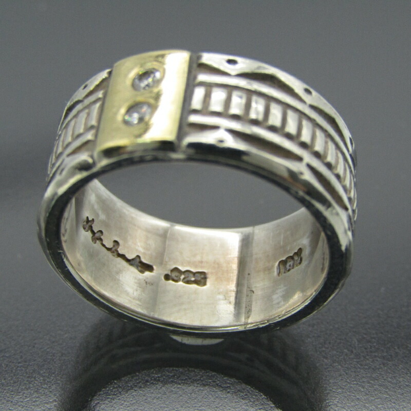 楽天市場】【中古】Lyle Secatero ナバホ族 リング K18 ダイヤモンド