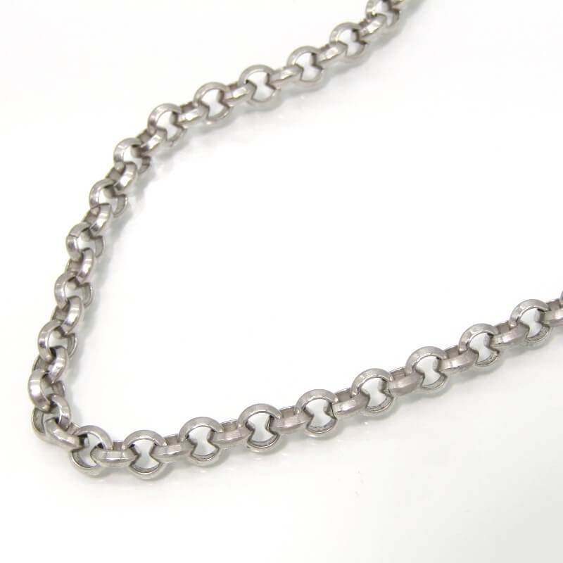 楽天市場】【中古】SAAD サード ネックレス ロール チェーン 55cm 甲丸