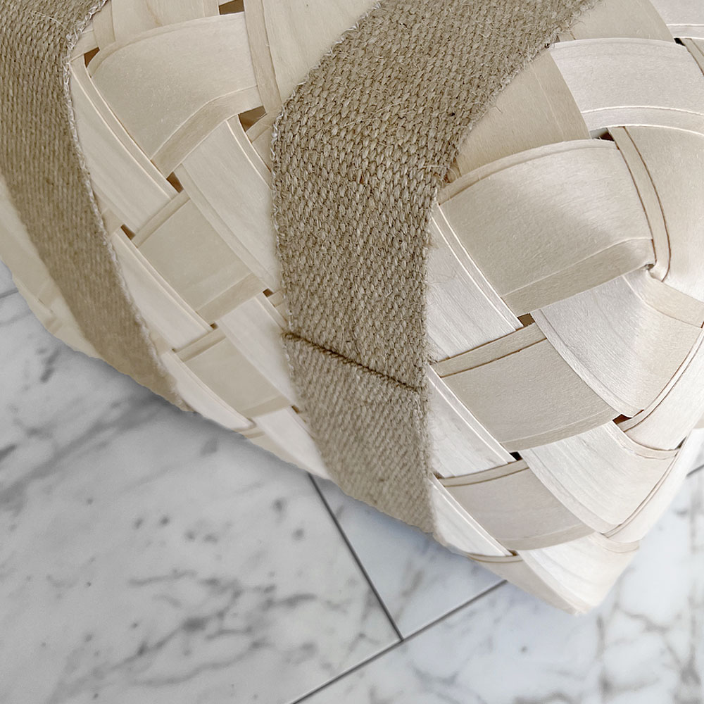 楽天市場】CINQ 白樺のかごバッグ L ( サンク 白樺 かごバッグ カゴ