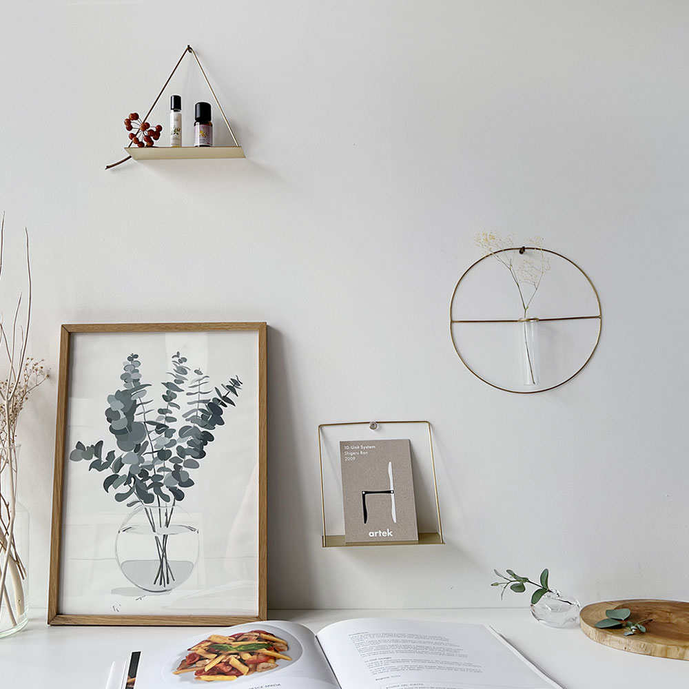 楽天市場】PIKE ピケ wall brass shelf ( ピケ ウォールブラスシェルフ