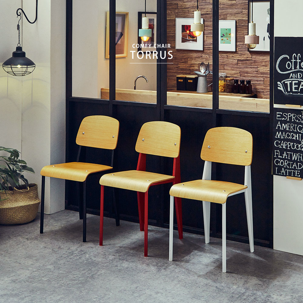 楽天市場】カラフル ダイニングチェア ダイニングチェアー 学校椅子 塾