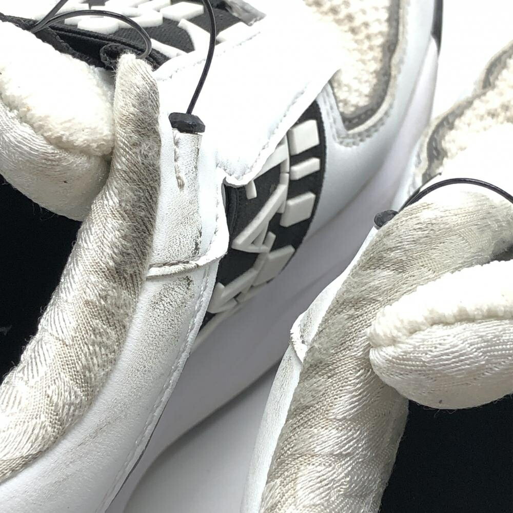 楽天市場】マークアンドロナ ゴルフシューズ 白×黒 スパイクレス 箱