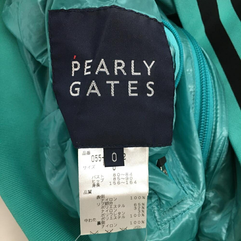 楽天市場】【美品】パーリーゲイツ 中綿リバーシブルスニード 黒