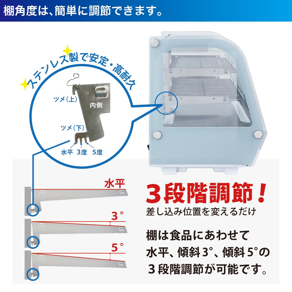 楽天市場】卓上 対面冷蔵ショーケース 160L RCS-T90S2RW レマコム 業務