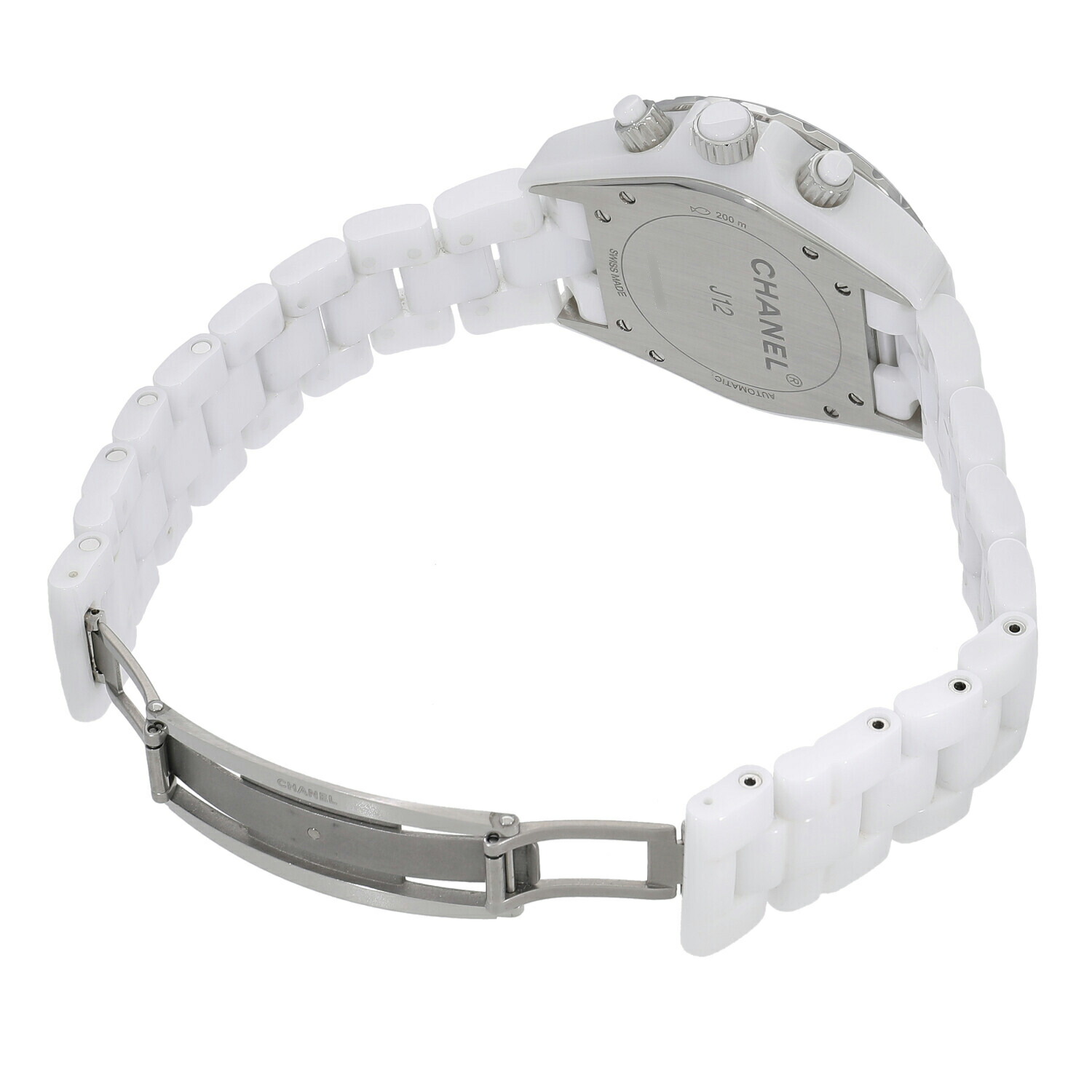 楽天市場】[中古]シャネル J12 クロノグラフ ホワイト セラミック