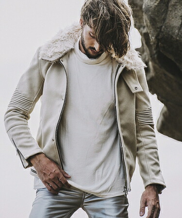 楽天市場】【NO ID.(ノーアイディー)】ﾊｲﾈｯｸｴｺﾌｧｰﾗｲﾀﾞｰｽBLZ ブルゾン