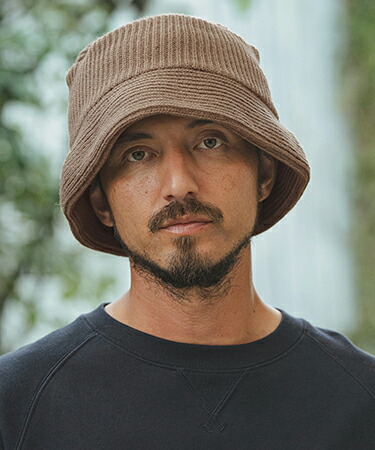 楽天市場】【CAMBIO(カンビオ)】 Rib Knit Bucket Hat バケットハット