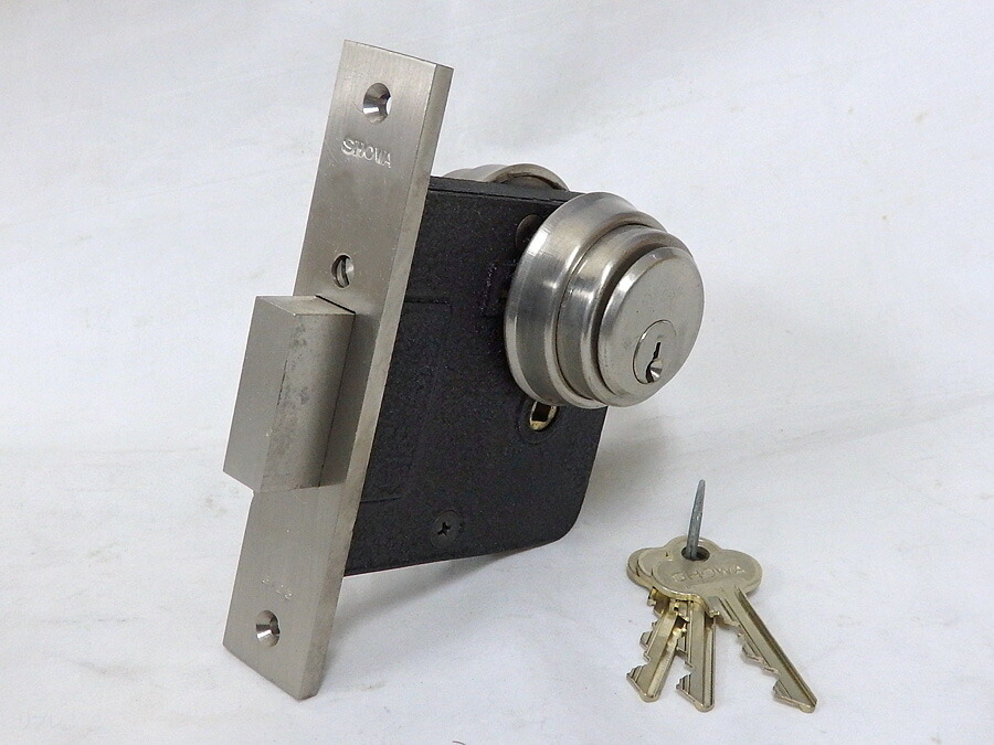 楽天市場】旧ショウワ社(昭和ロック)真鍮鋳物製本締錠 No.8125