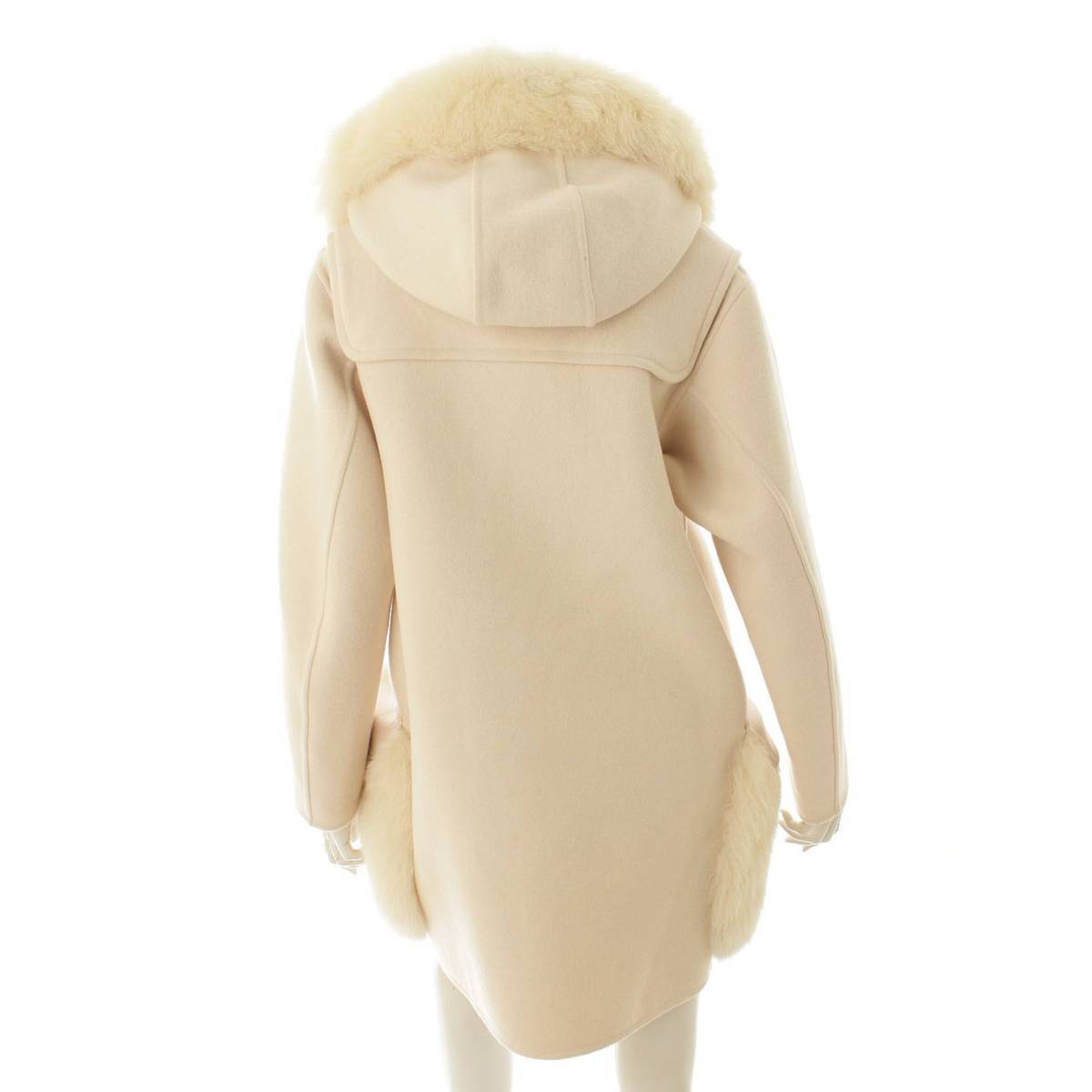 楽天市場】【ドゥロワー】DRAWER フォックスファー ダッフルコート