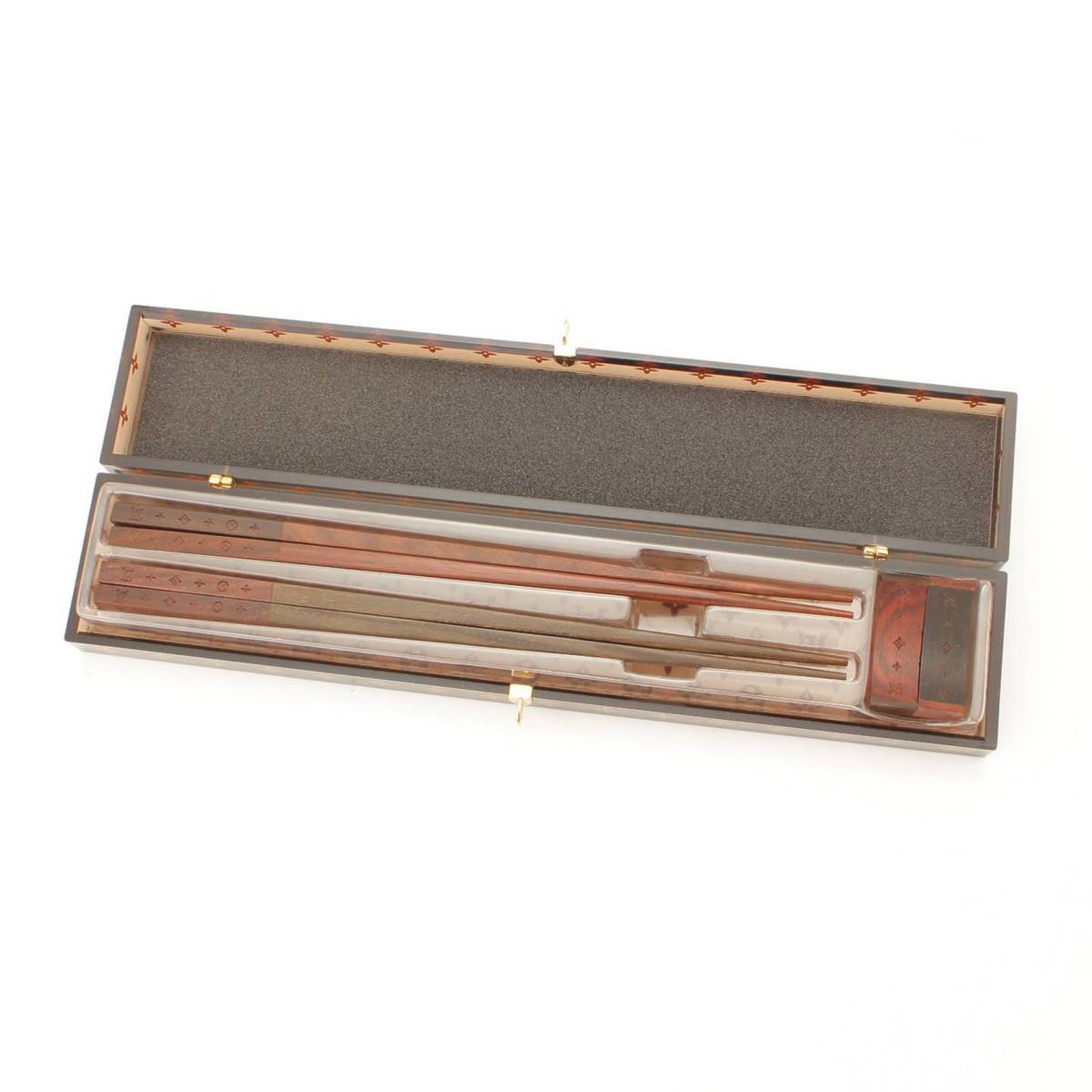 楽天市場】【ルイヴィトン】Louis Vuitton 25周年記念品 モノグラム 箸