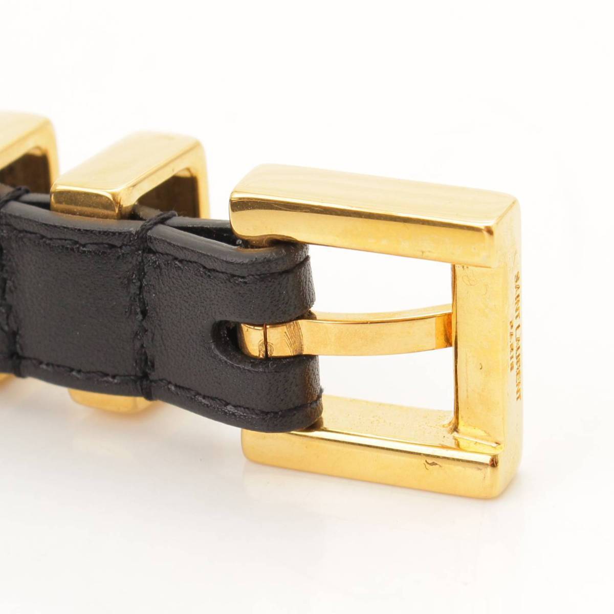 楽天市場】【サンローラン】SAINT LAURENT メンズ 3連バックル レザー