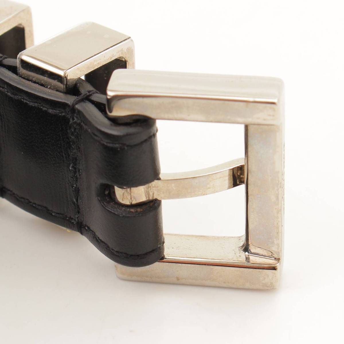 楽天市場】【サンローラン】SAINT LAURENT メンズ 3連バックル レザー