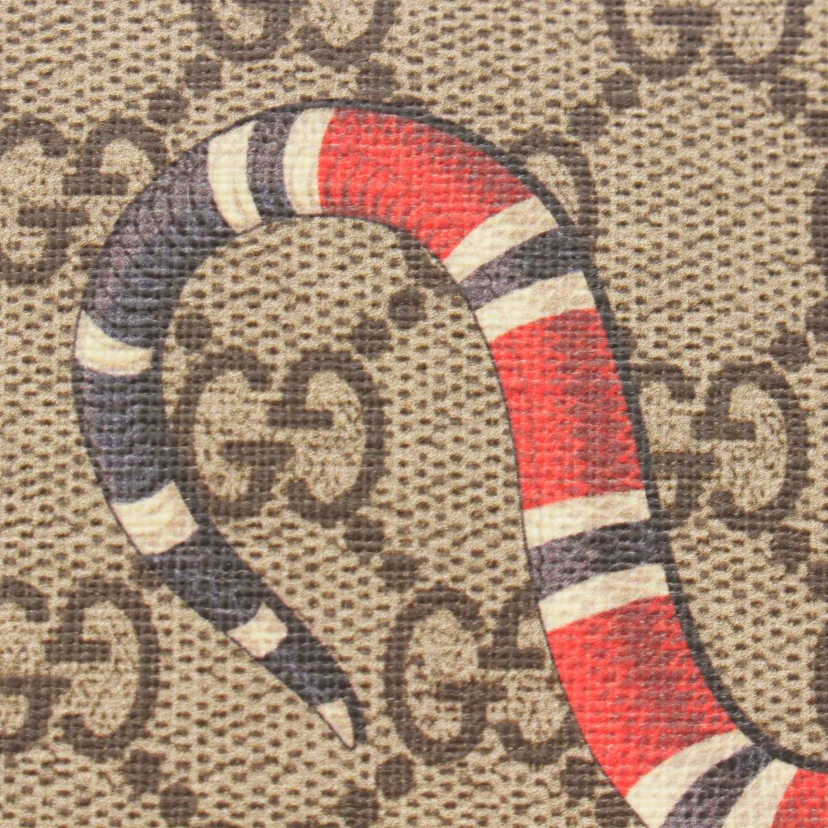 楽天市場】【グッチ】Gucci レザー キングスネーク GGスプリーム