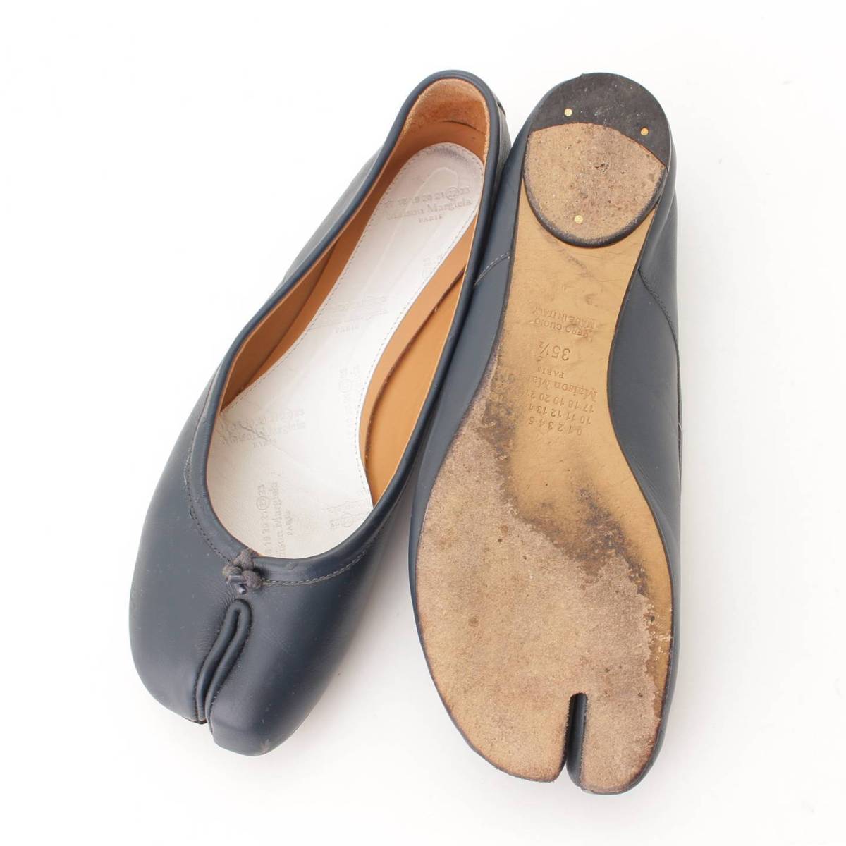 楽天市場】【メゾンマルジェラ】Maison Margiela タビ レザー バレエ