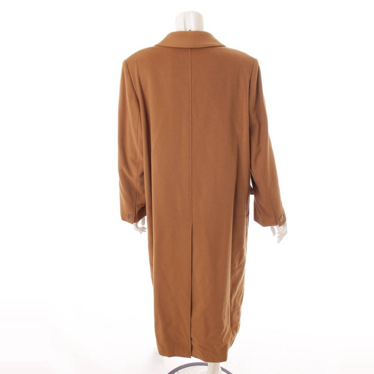 美品 カシミヤ混 XL】マックスマーラ ロングコート キャメル