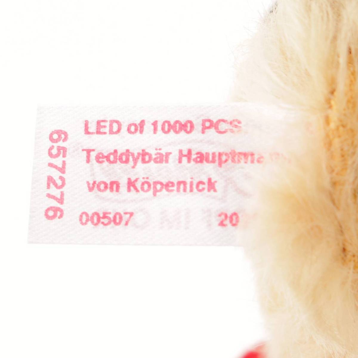 楽天市場】【シュタイフ】Steiff KaDeWe ケーペニック大尉 テディベア