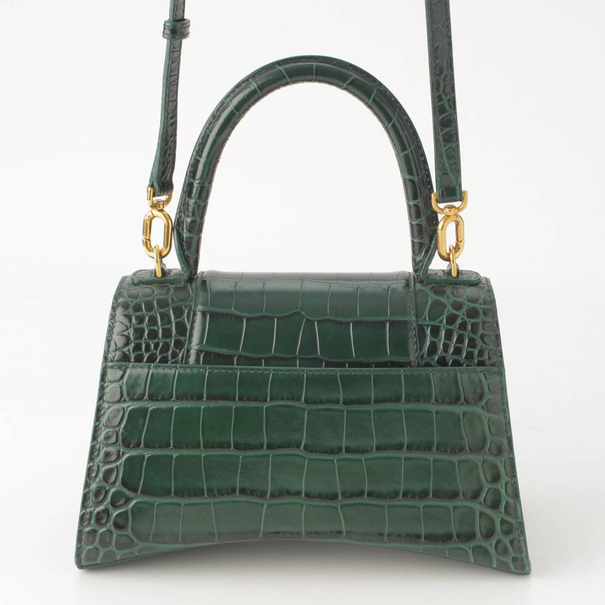 楽天市場】【バレンシアガ】Balenciaga アワーグラス スモール クロコ