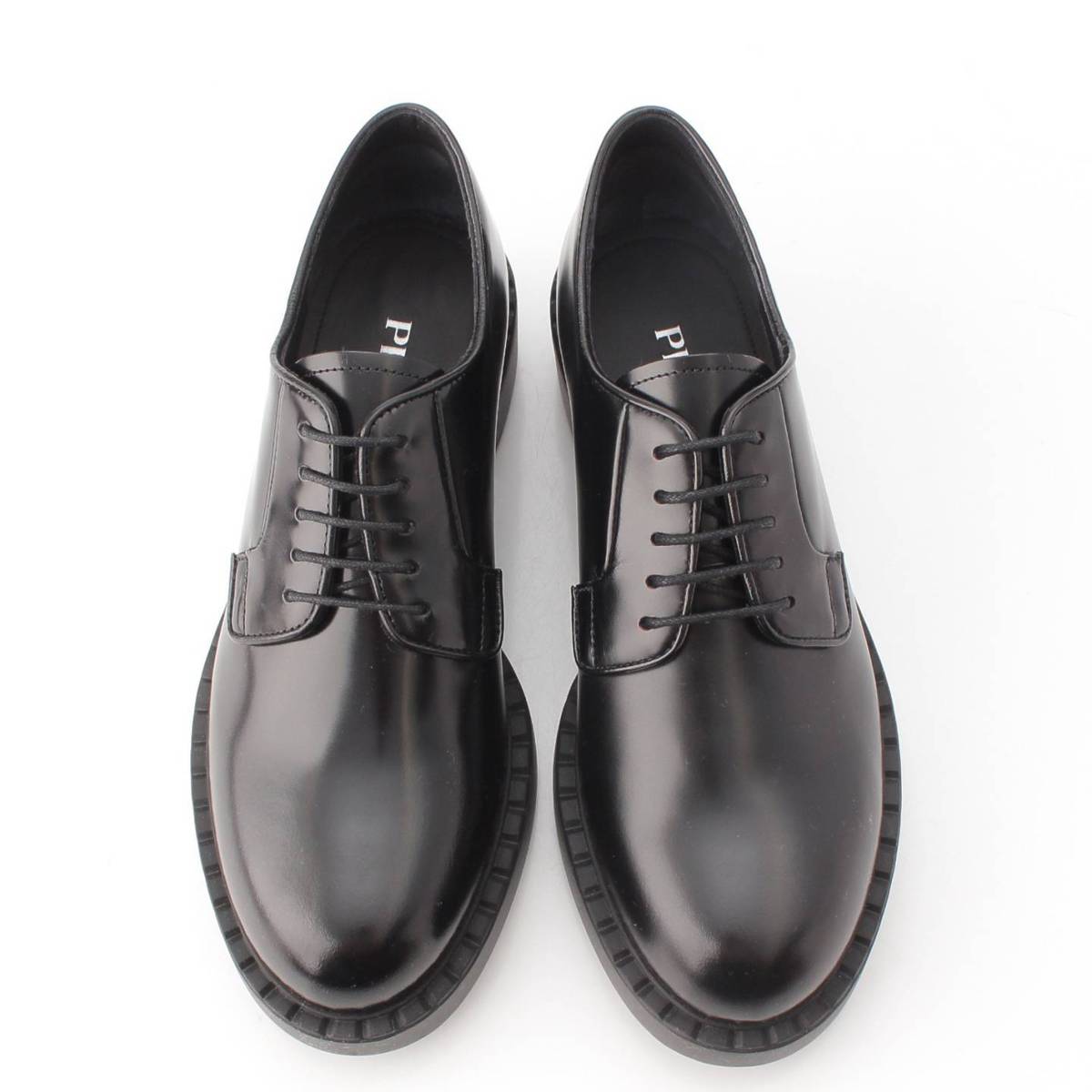楽天市場】【プラダ】Prada メンズ ブラッシュドレザー レースアップ