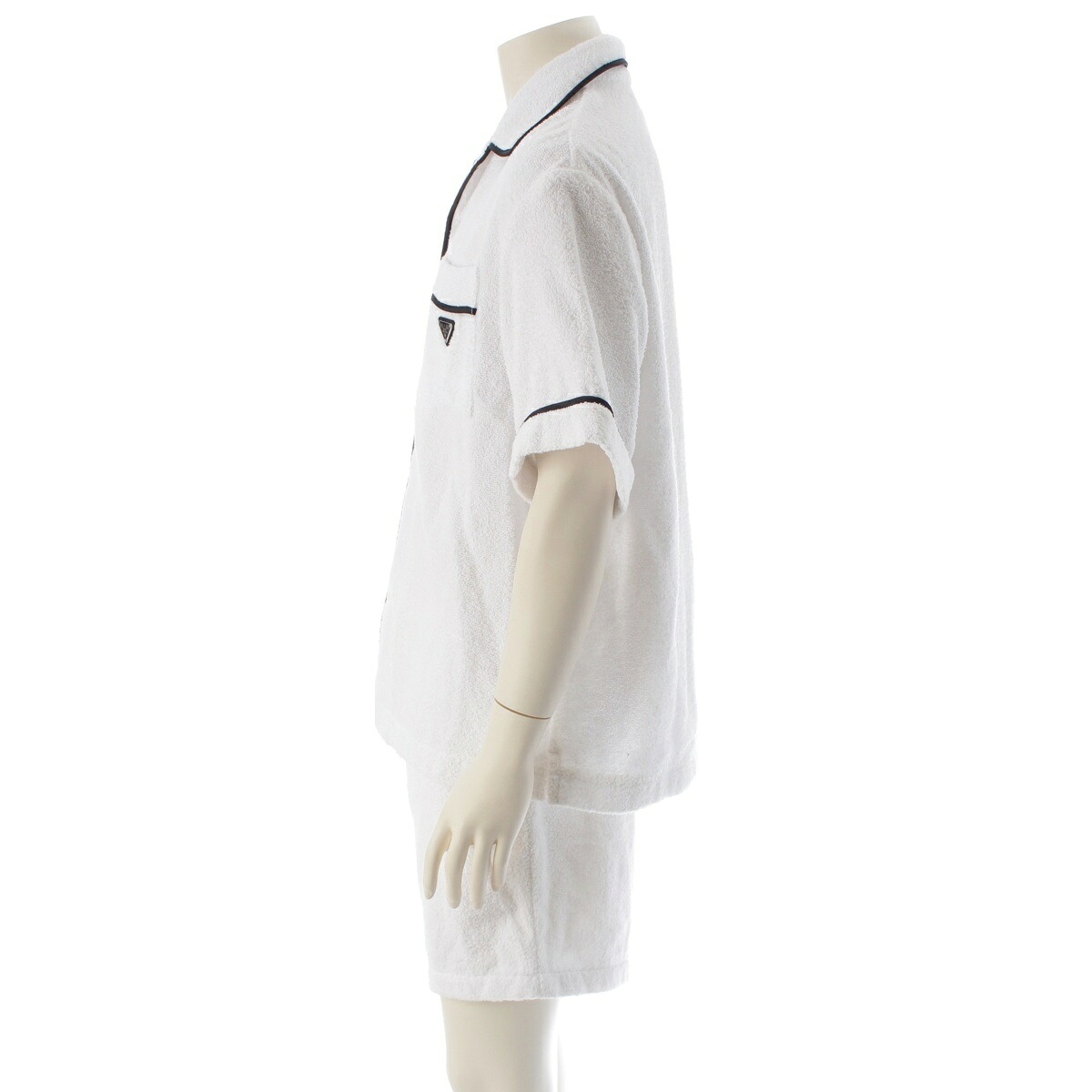 楽天市場】プラダ PRADA 22SS コットンテリー トライアングルロゴ