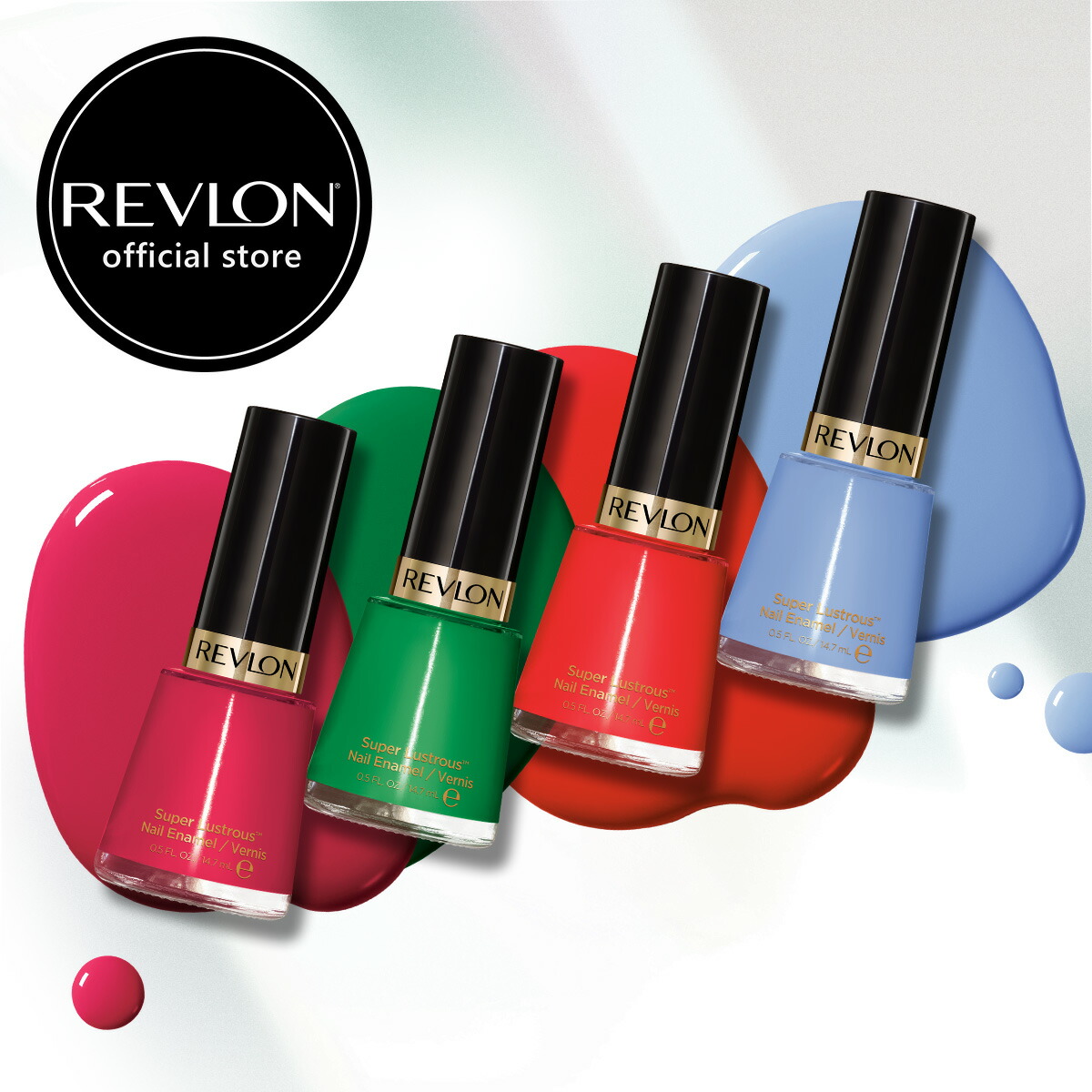 楽天市場】【公式】【限定】 レブロン ネイル エナメル L 14.7mL 全4色