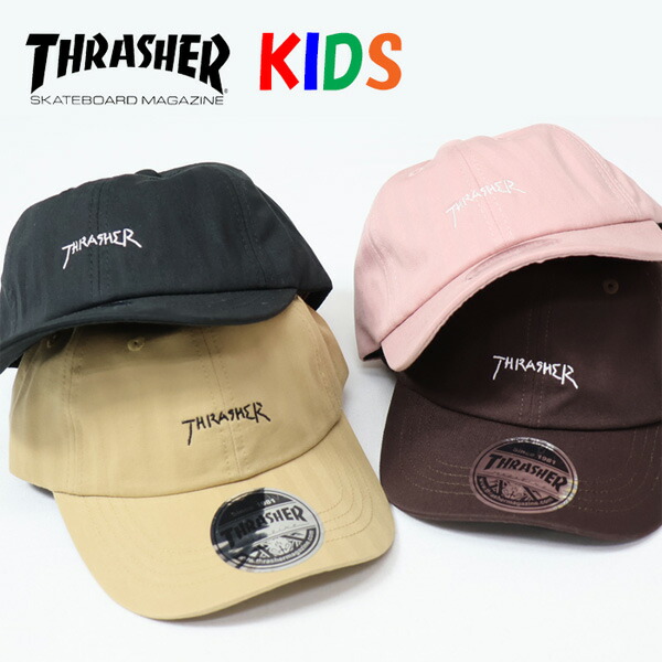 楽天市場】THRASHER スラッシャー キッズサイズ マークゴンザレス ロゴ