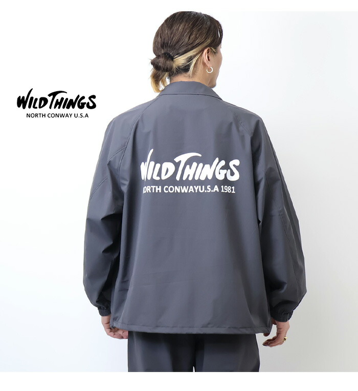 楽天市場】WILD THINGS ワイルドシングス バックロゴスウィングトップ