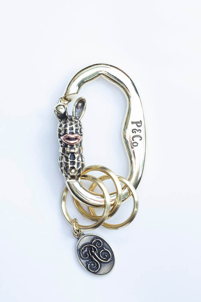 楽天市場】ピーナッツアンドカンパニー カラビナ バニー ピーナッツ