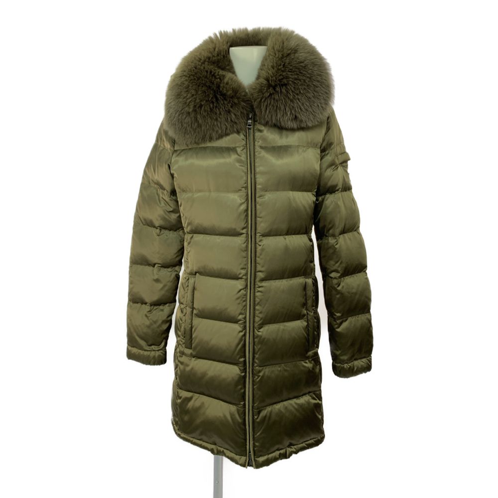 楽天市場】プラダ ダウン フォックスファー フードコート（ロング