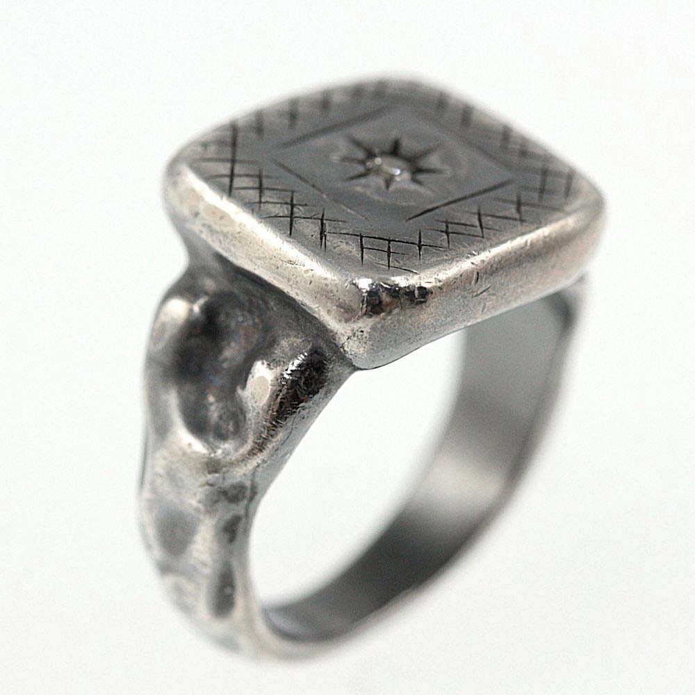 楽天市場】ボッテガヴェネタ イントレチャート スターモチーフリング