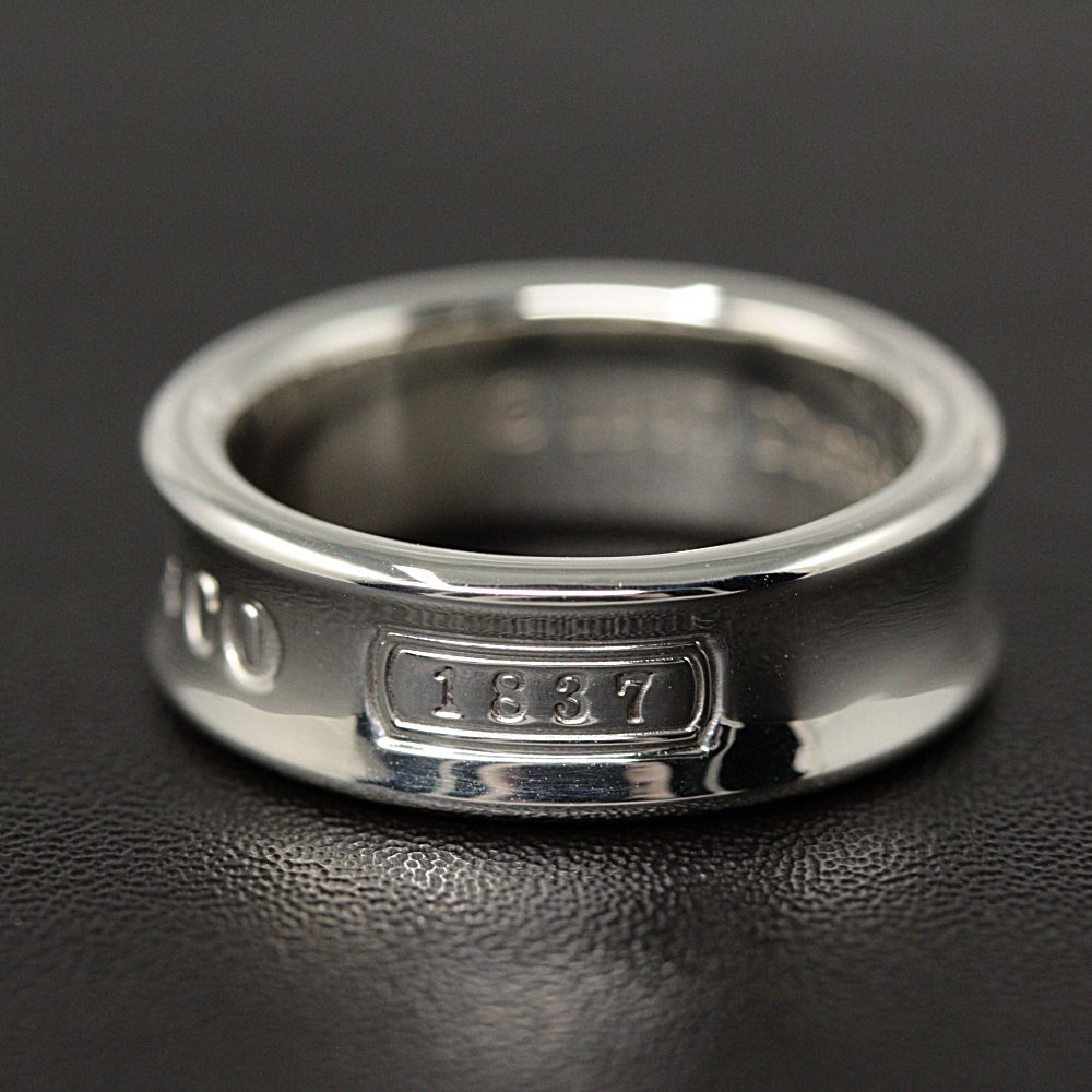 楽天市場】ティファニー 1837 ナローリング 指輪/Sv925-7.6g/14号/#54